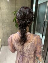 ロンドブルーム 天神大名店(Lond Bloom)&nbsp;ブリーチなしカラー/ヘアアレンジ/ヘアセット/福岡/10代20代30代