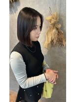 パーミル ヘア クマモト(permille ‰ hair Kumamoto) 縮毛矯正×ボブ
