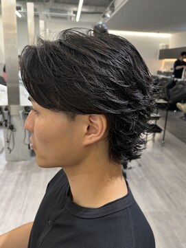 ビカムメンズヘアー 栄店(become men's hair) 名古屋/栄/ニュアンスサーフ/センターパート/サーフカール