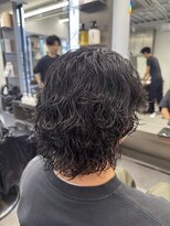 グルーマーズトウキョウ(GROOMER/S TOKYO)&nbsp;men'sパーマ/波巻きツイストスパイラル/神保町/スペインカール