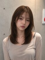 カノエ(canoe)&nbsp;韓国ヘア　髪質改善　顔周りレイヤー　レイヤーカット