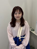 グラッド(glad)&nbsp;チェリーブラウンセミロング