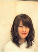 きれいめセミロング