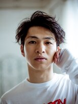 ヘアメイク パッセージ 千歳船橋店(hair make passage)&nbsp;サイドパート×無造作ショート