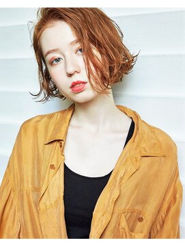 ラレイ(Lalei) 【Lalei】ハニーヘア無造作くせ毛風ナチュラルボブ表参道