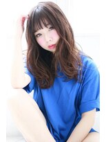 ラフィス ヘアー クラン 広島本通店(La fith hair clan)&nbsp;【Lafith】シースルーバング×ふわセミディ