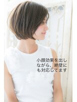 モッズ ヘア 福岡姪浜店(mod's hair) 大人かわいい前下がりショートボブ