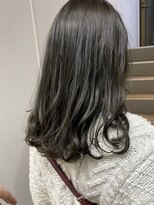 ネイヴィル オモテサンドウ(navile omotesando)&nbsp;☆ブリーチなしオリーブグレージュ☆navile表参道