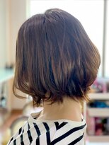 アークスヘアー&nbsp;オレンジべージュ★スタイリング簡単♪無造作カールショート