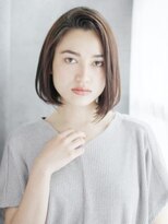 ウル 吉祥寺(ulu)&nbsp;かきあげバングのワンカールボブ