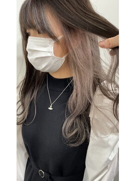 ドルチェ 心斎橋(Dolce) ホワイトラベンダー×インナーカラー