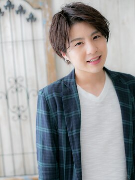 ダンディ館アダム 戸頭店 アップバンクで動きをつけたニュアンスマッシュD