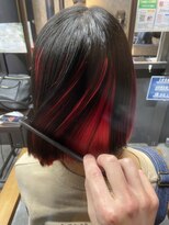 アローズ 荒尾店(arose) 10代20代30代★大人きれい★黒髪暗髪ストレートインナーカラー
