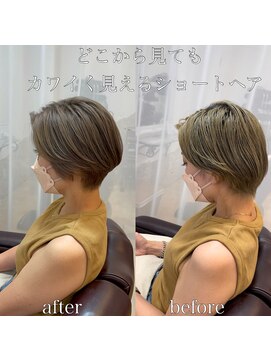 ウィロー(WILLOW) 【WILLOW京橋】どこからでも可愛く見えるショート（小玉泰基）