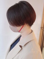【morio原宿】襟足刈り上げハンサムショート　前髪なし　宮本