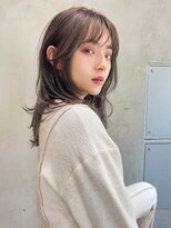 リベルテ銀座20代 オリーブブラウン×くびれヘア