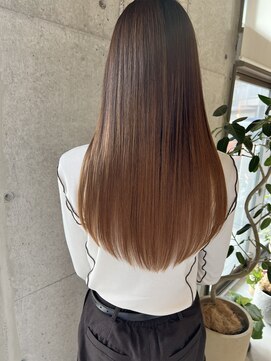 ヒイロ(hiilo.) 【hiilo.】自然な仕上がり♪/髪質改善/縮毛矯正/酸性ストレート