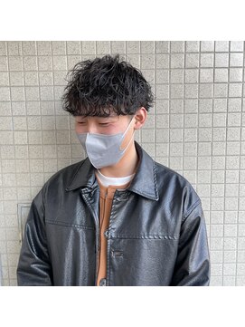 イツモノトコロ(kami to zakka) 【イツモノトコロ】黒髪波巻きスパイラル