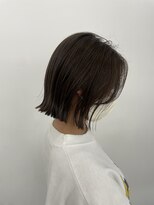 シャイバイブランチ(shy by branch)&nbsp;ぱつっと切りっぱなしボブ　〈境茉佑〉