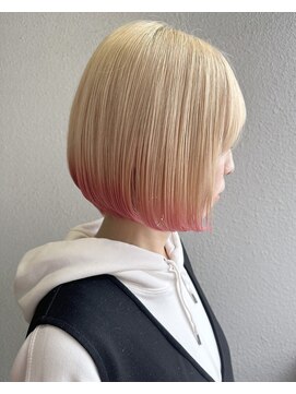 ロワンバイアルティナ 横須賀中央店(Rowan by artina) 毛先カラー_バイカラー_ビビッドカラー