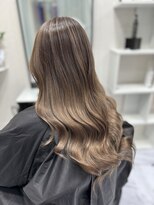 ラムシェール(LamChele)&nbsp;【lamchele】ミルクティーグレージュ×艶カラー