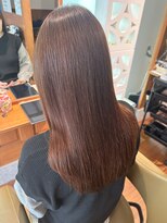 ティジェイ天気予報 豊田長興寺店(TJ)&nbsp;「ビフォーアフターあり」ココアブラウン「縮毛矯正」