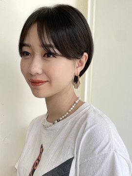 コート 表参道(Cote) Cote 美髪/オリーブベージュ/セミディ//カットレイヤーショート