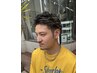 【水田仁指名限定】men'sカット+パーマ各種+ハイライトカラー+ケア