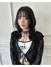 縮毛矯正　カットなしシャンプーブロー込み
