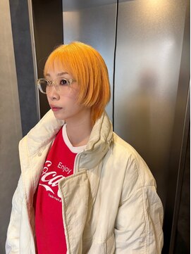 ソル 栄矢場町(SOL) ブロンドに落ちるオレンジ/オレンジカラー