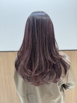 ロウ 町田(ROW) レイヤー×ピンクブラウン