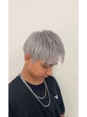 ホワイトシルバーカラー