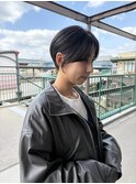 【ブリーチ/パーマ/ショート/ショート】