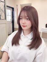 ミニョン(& mignon) ピンクベージュ