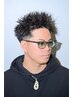 【メンズカット+ツイスト・スパイラル系パーマ】より個性を演出したい方に◎