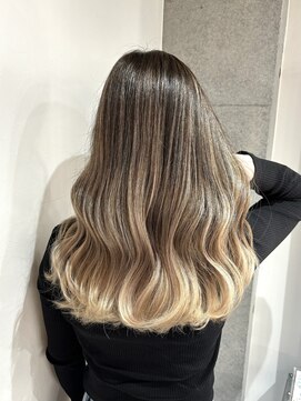 ユアーズヘア 東新宿店(youres hair) エアータッチバレイヤージュ