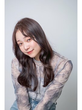 ルフュージュ バイ プロデュース 相模大野店(Refuge by Produce) チョコレートブラウン/ゆるふわウェーブ