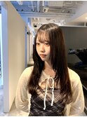 ナチュラル韓国レイヤーカット