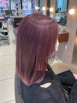 ヘアーウィーヴ 佐倉店(hair Weve) つやつやカシスピンク☆彡