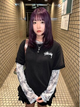 シイ(SIE) 色落ち楽しめるディープラベンダー☆☆