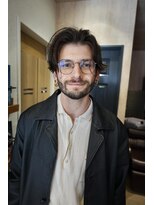 ミューズ バイ ケンジ(MUSE by KENJE) センターパート/ニュアンスパーマ