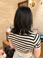 ビュートリアム265(BEAUTRIUM 265)&nbsp;◆モテ髪ミディアムレイヤーカット/アッシュグレー/くびれヘア