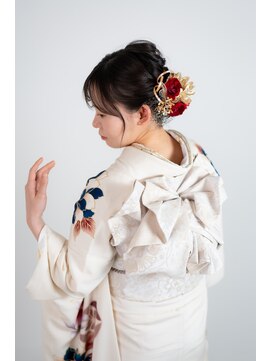 クオーレ ヘアーアンドエステティックサロン(CUORE HAIR ESTHETIC SALON) 成人式着付けヘアセット/成人式前撮り/文京区/茗荷谷美容院