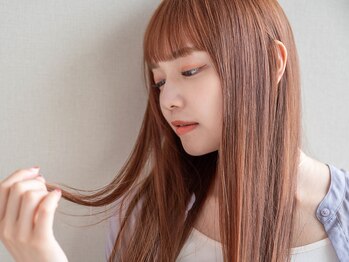 スリーランドメゾン 鶴見区横堤(THREELAND maison)の写真/【美髪の土台を作る】水分補給し、乾燥毛・ダメージ毛を解消する髪質改善カラー／キッズカットも人気