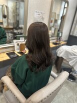 サンクチュアリー 千里山(Sanctuary)&nbsp;sanctuary大人かわいい×やわらか×外人風セミロングスタイル
