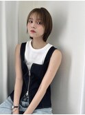 髪質改善カラー/くびれヘア[渋谷駅/原宿駅/明治神宮前/ショート]