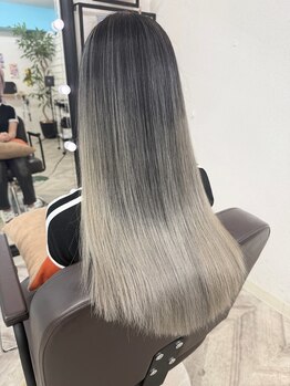 ウル(ulu)の写真/ハイクオリティなトレンドスタイルを叶えるならココ！ハイライト・バレイヤージュで思い通りの髪型に♪