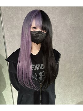 ヴィヴィー 福岡天神店(VIVIE) デザインカラー×染めるエクステ