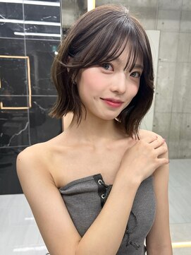 サイン 渋谷(SIGN) 20代30代トレンドなレイヤーカットハッシュカットレイヤーボブ