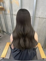 イオエ 梅田(ioe) ミルクティーベージュ/レイヤーボブ /髪質改善/縮毛矯正